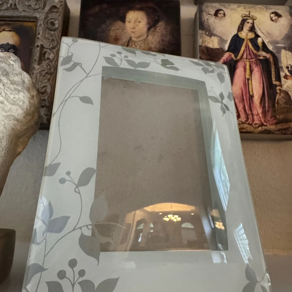 Papyrus Dome‎ Glass White Nature Picture Frame 4